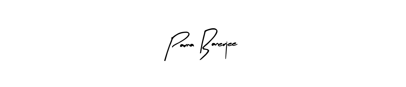 Make a beautiful signature design for name Parna Banerjee. Use this online signature maker to create a handwritten signature for free. Parna Banerjee signature style 8 images and pictures png