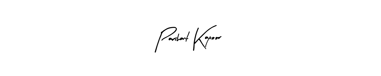 How to make Parshant Kapoor signature? Arty Signature is a professional autograph style. Create handwritten signature for Parshant Kapoor name. Parshant Kapoor signature style 8 images and pictures png