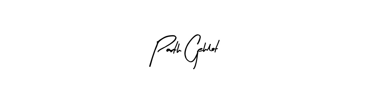 Here are the top 10 professional signature styles for the name Parth Gehlot. These are the best autograph styles you can use for your name. Parth Gehlot signature style 8 images and pictures png