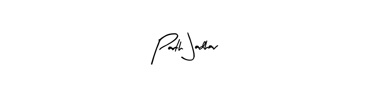 How to Draw Parth Jadhav signature style? Arty Signature is a latest design signature styles for name Parth Jadhav. Parth Jadhav signature style 8 images and pictures png