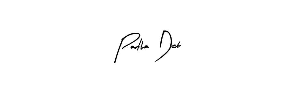 Best and Professional Signature Style for Partha Deb. Arty Signature Best Signature Style Collection. Partha Deb signature style 8 images and pictures png