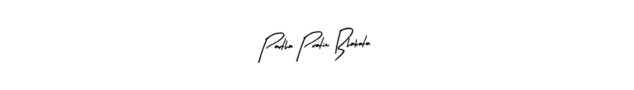 Design your own signature with our free online signature maker. With this signature software, you can create a handwritten (Arty Signature) signature for name Partha Pratim Bhakata. Partha Pratim Bhakata signature style 8 images and pictures png