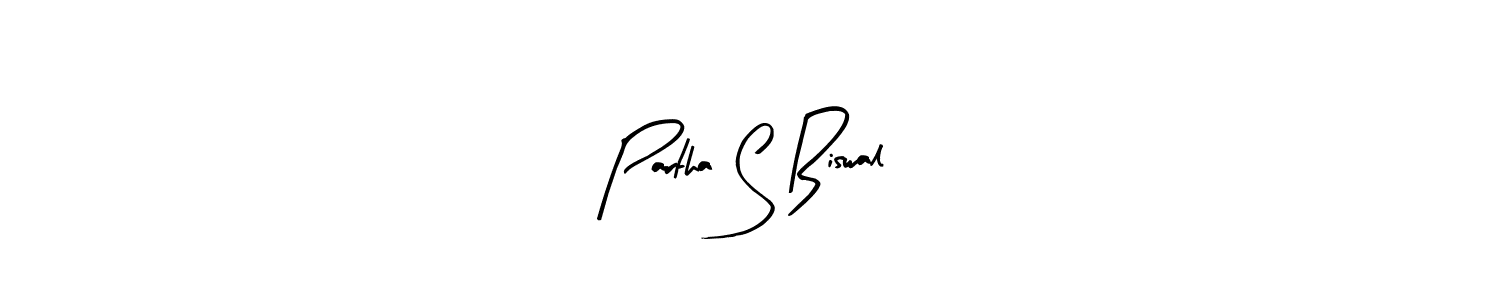Also You can easily find your signature by using the search form. We will create Partha S Biswal name handwritten signature images for you free of cost using Arty Signature sign style. Partha S Biswal signature style 8 images and pictures png