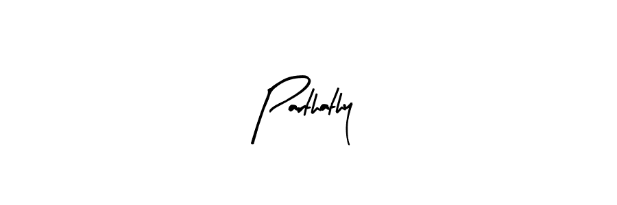 The best way (Arty Signature) to make a short signature is to pick only two or three words in your name. The name Parthathy include a total of six letters. For converting this name. Parthathy signature style 8 images and pictures png