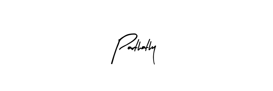 You should practise on your own different ways (Arty Signature) to write your name (Parthathy) in signature. don't let someone else do it for you. Parthathy signature style 8 images and pictures png