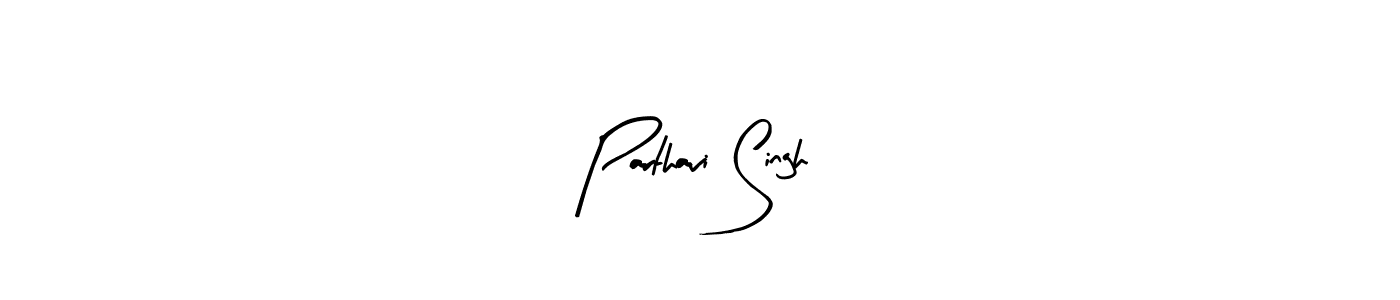 This is the best signature style for the Parthavi Singh name. Also you like these signature font (Arty Signature). Mix name signature. Parthavi Singh signature style 8 images and pictures png
