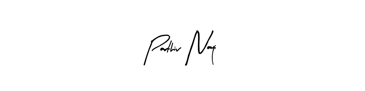 The best way (Arty Signature) to make a short signature is to pick only two or three words in your name. The name Parthiv Nayi include a total of six letters. For converting this name. Parthiv Nayi signature style 8 images and pictures png