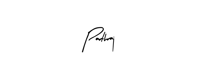 How to make Parthraj signature? Arty Signature is a professional autograph style. Create handwritten signature for Parthraj name. Parthraj signature style 8 images and pictures png