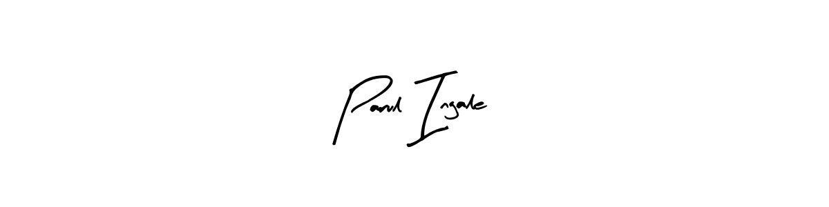 Make a beautiful signature design for name Parul Ingale. With this signature (Arty Signature) style, you can create a handwritten signature for free. Parul Ingale signature style 8 images and pictures png