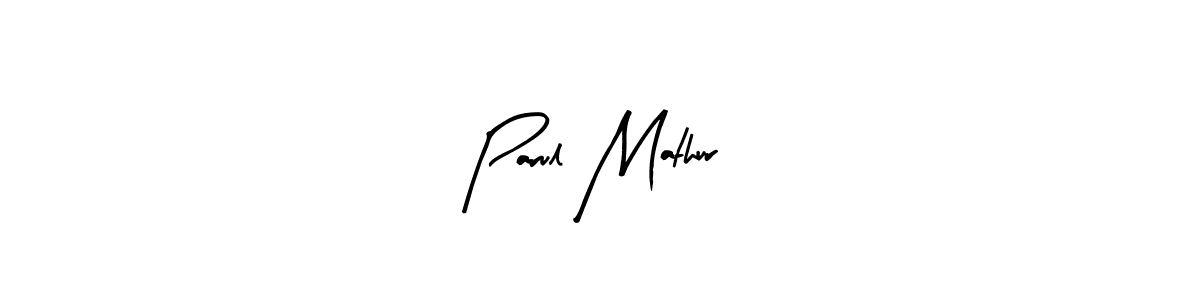 How to Draw Parul Mathur signature style? Arty Signature is a latest design signature styles for name Parul Mathur. Parul Mathur signature style 8 images and pictures png