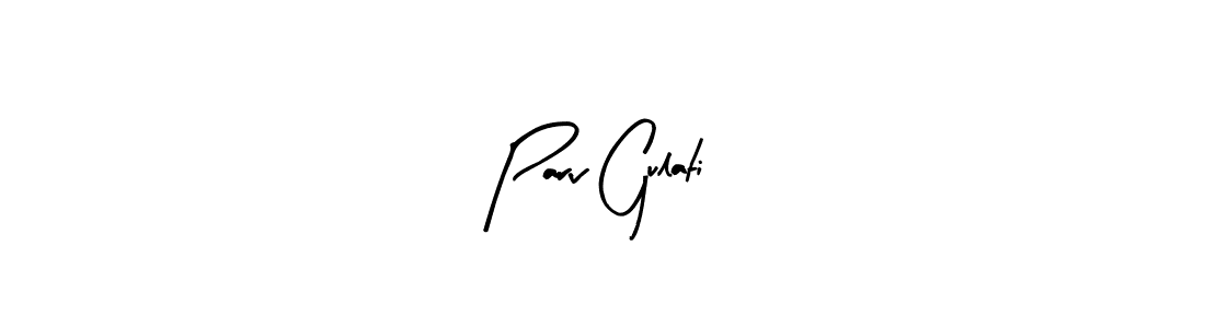 It looks lik you need a new signature style for name Parv Gulati. Design unique handwritten (Arty Signature) signature with our free signature maker in just a few clicks. Parv Gulati signature style 8 images and pictures png