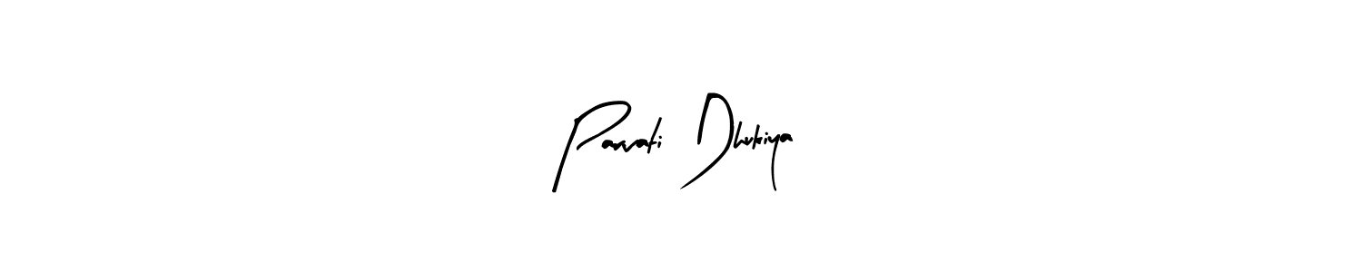 Best and Professional Signature Style for Parvati Dhukiya. Arty Signature Best Signature Style Collection. Parvati Dhukiya signature style 8 images and pictures png