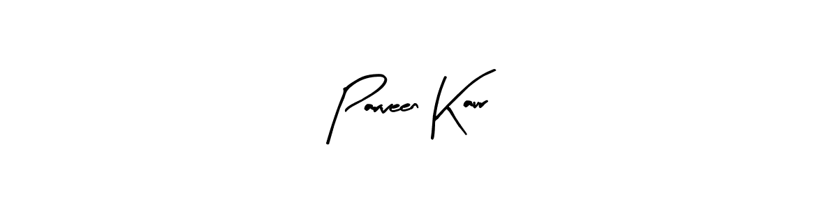 Make a beautiful signature design for name Parveen Kaur. With this signature (Arty Signature) style, you can create a handwritten signature for free. Parveen Kaur signature style 8 images and pictures png
