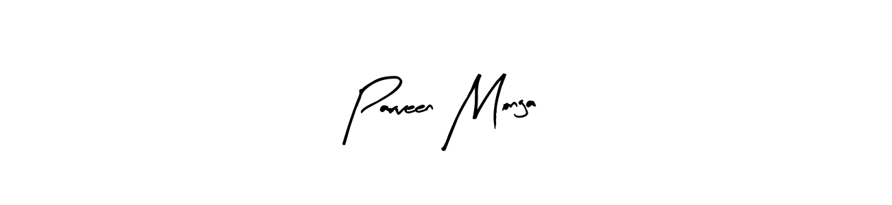 Best and Professional Signature Style for Parveen Monga. Arty Signature Best Signature Style Collection. Parveen Monga signature style 8 images and pictures png