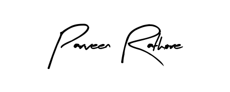 Designed for modern professionals: Parveen Rathore name signature crafted with Arty Signature script. Ready for digital PDF workflows. Parveen Rathore signature style 8 images and pictures png