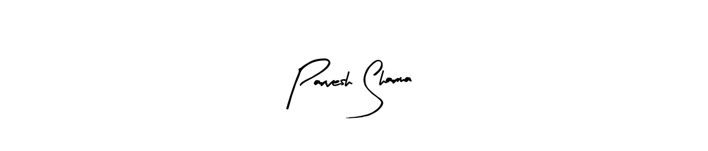 Also we have Parvesh Sharma name is the best signature style. Create professional handwritten signature collection using Arty Signature autograph style. Parvesh Sharma signature style 8 images and pictures png