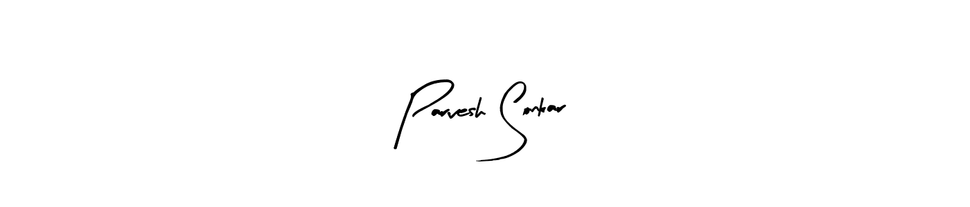 Also we have Parvesh Sonkar name is the best signature style. Create professional handwritten signature collection using Arty Signature autograph style. Parvesh Sonkar signature style 8 images and pictures png