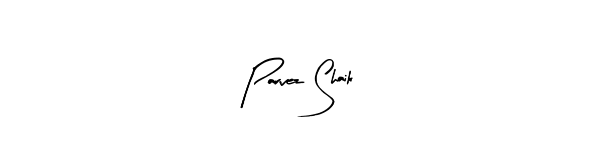 if you are searching for the best signature style for your name Parvez Shaik. so please give up your signature search. here we have designed multiple signature styles  using Arty Signature. Parvez Shaik signature style 8 images and pictures png