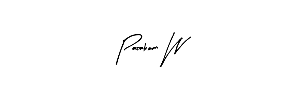 Similarly Arty Signature is the best handwritten signature design. Signature creator online .You can use it as an online autograph creator for name Pasakorn W. Pasakorn W signature style 8 images and pictures png