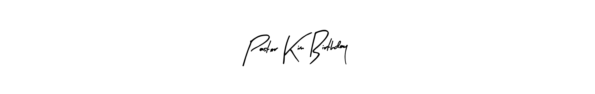 Use a signature maker to create a handwritten signature online. With this signature software, you can design (Arty Signature) your own signature for name Pastor Kim Birthday. Pastor Kim Birthday signature style 8 images and pictures png