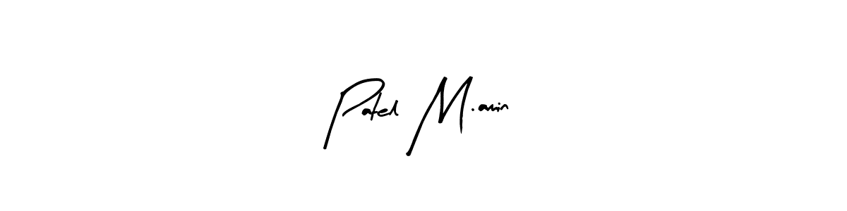 The best way (Arty Signature) to make a short signature is to pick only two or three words in your name. The name Patel M.amin include a total of six letters. For converting this name. Patel M.amin signature style 8 images and pictures png
