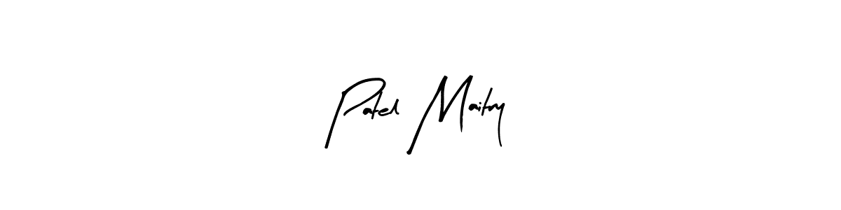 Patel Maitry stylish signature style. Best Handwritten Sign (Arty Signature) for my name. Handwritten Signature Collection Ideas for my name Patel Maitry. Patel Maitry signature style 8 images and pictures png
