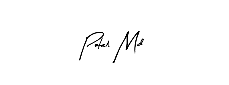 The best way (Arty Signature) to make a short signature is to pick only two or three words in your name. The name Patel Md include a total of six letters. For converting this name. Patel Md signature style 8 images and pictures png