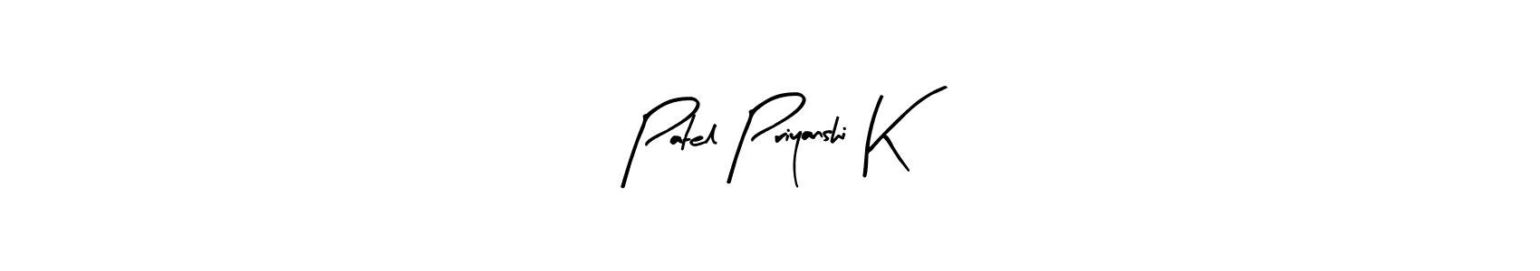 See photos of Patel Priyanshi K official signature by Spectra . Check more albums & portfolios. Read reviews & check more about Arty Signature font. Patel Priyanshi K signature style 8 images and pictures png
