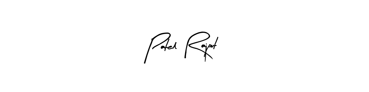 Create a beautiful signature design for name Patel Rajput. With this signature (Arty Signature) fonts, you can make a handwritten signature for free. Patel Rajput signature style 8 images and pictures png