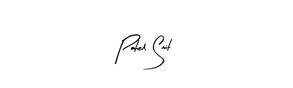 How to make Patel Smit name signature. Use Arty Signature style for creating short signs online. This is the latest handwritten sign. Patel Smit signature style 8 images and pictures png