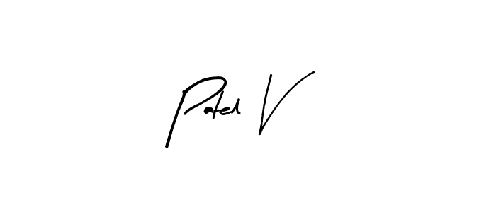 This is the best signature style for the Patel V name. Also you like these signature font (Arty Signature). Mix name signature. Patel V signature style 8 images and pictures png