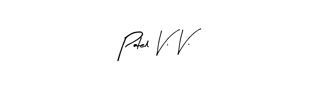 Best and Professional Signature Style for Patel V. V.. Arty Signature Best Signature Style Collection. Patel V. V. signature style 8 images and pictures png