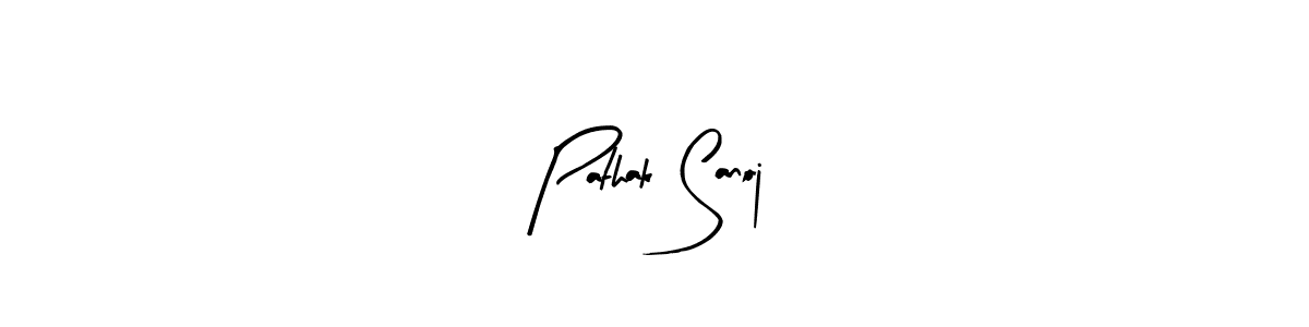 Check out images of Autograph of Pathak Sanoj name. Actor Pathak Sanoj Signature Style. Arty Signature is a professional sign style online. Pathak Sanoj signature style 8 images and pictures png