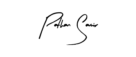 Get inspired by this graceful Arty Signature signature style for name Pathan Samir. Smooth loops and balanced proportions for everyday use. Pathan Samir signature style 8 images and pictures png