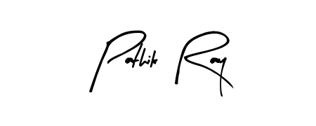 Design your own signature with our free online signature maker. With this signature software, you can create a handwritten (Arty Signature) signature for name Pathik Ray. Pathik Ray signature style 8 images and pictures png