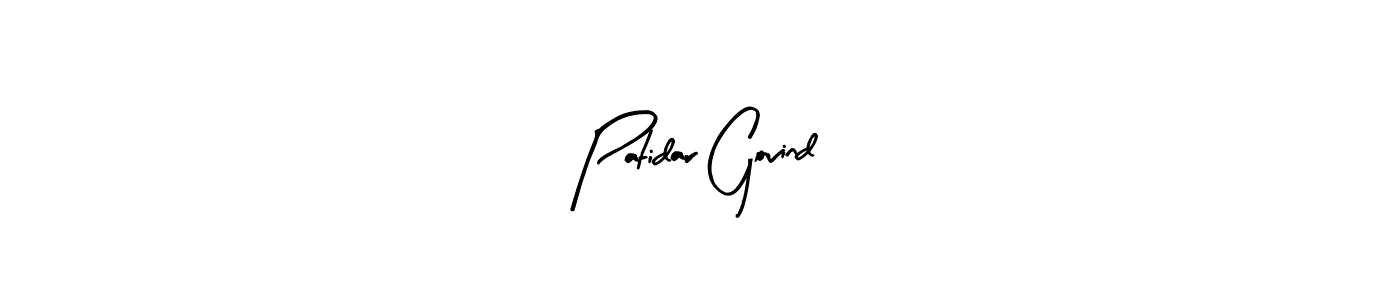 Once you've used our free online signature maker to create your best signature Arty Signature style, it's time to enjoy all of the benefits that Patidar Govind name signing documents. Patidar Govind signature style 8 images and pictures png