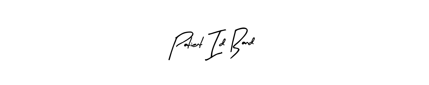 Similarly Arty Signature is the best handwritten signature design. Signature creator online .You can use it as an online autograph creator for name Patient Id Band. Patient Id Band signature style 8 images and pictures png