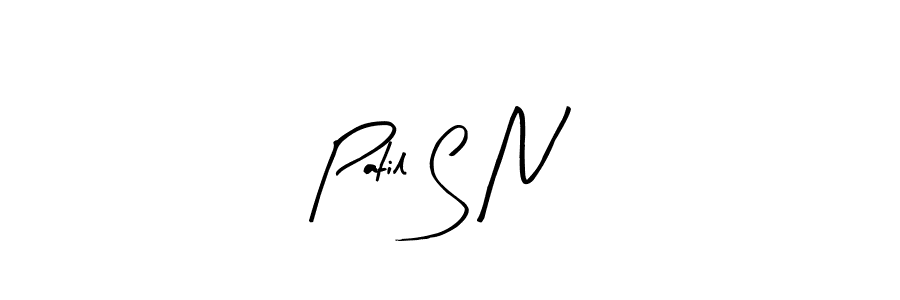 This is the best signature style for the Patil S N name. Also you like these signature font (Arty Signature). Mix name signature. Patil S N signature style 8 images and pictures png