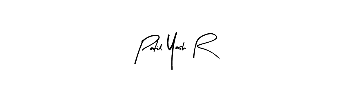 Patil Yash R stylish signature style. Best Handwritten Sign (Arty Signature) for my name. Handwritten Signature Collection Ideas for my name Patil Yash R. Patil Yash R signature style 8 images and pictures png
