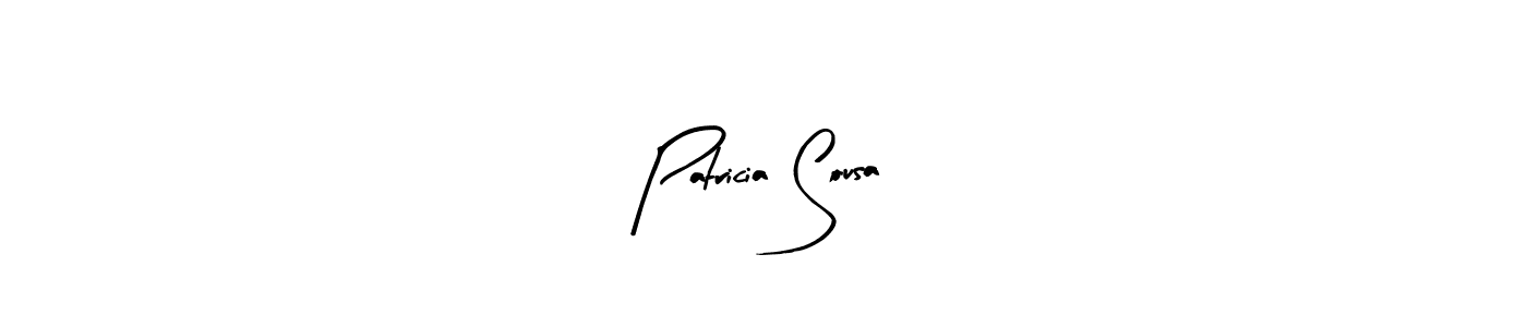 Similarly Arty Signature is the best handwritten signature design. Signature creator online .You can use it as an online autograph creator for name Patricia Sousa. Patricia Sousa signature style 8 images and pictures png