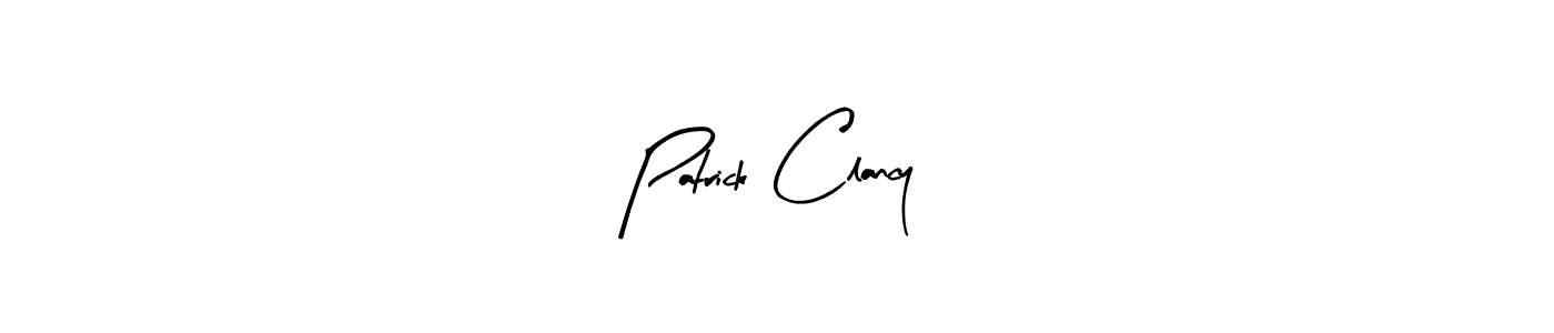 Similarly Arty Signature is the best handwritten signature design. Signature creator online .You can use it as an online autograph creator for name Patrick Clancy. Patrick Clancy signature style 8 images and pictures png