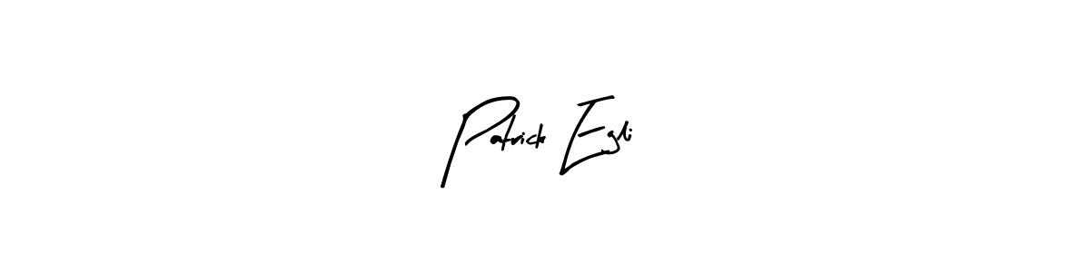 Make a beautiful signature design for name Patrick Egli. With this signature (Arty Signature) style, you can create a handwritten signature for free. Patrick Egli signature style 8 images and pictures png