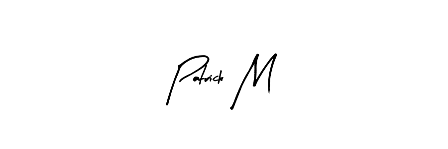 Also we have Patrick M name is the best signature style. Create professional handwritten signature collection using Arty Signature autograph style. Patrick M signature style 8 images and pictures png