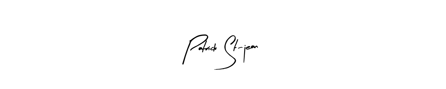 Make a beautiful signature design for name Patrick St-jean. With this signature (Arty Signature) style, you can create a handwritten signature for free. Patrick St-jean signature style 8 images and pictures png