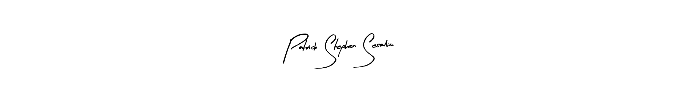 The best way (Arty Signature) to make a short signature is to pick only two or three words in your name. The name Patrick Stephen Sesalim include a total of six letters. For converting this name. Patrick Stephen Sesalim signature style 8 images and pictures png