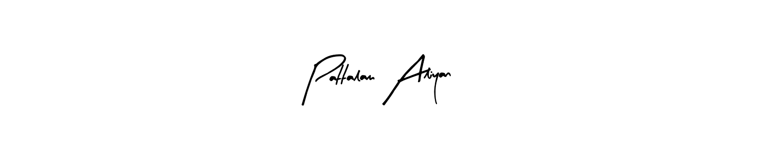 You should practise on your own different ways (Arty Signature) to write your name (Pattalam Aliyan) in signature. don't let someone else do it for you. Pattalam Aliyan signature style 8 images and pictures png