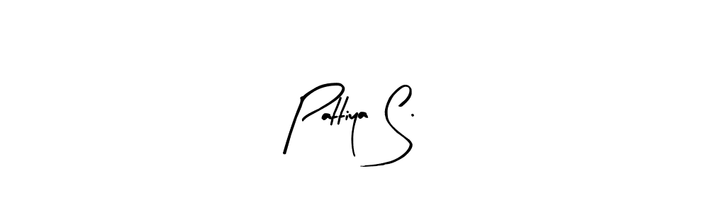 Create a beautiful signature design for name Pattiya S.. With this signature (Arty Signature) fonts, you can make a handwritten signature for free. Pattiya S. signature style 8 images and pictures png