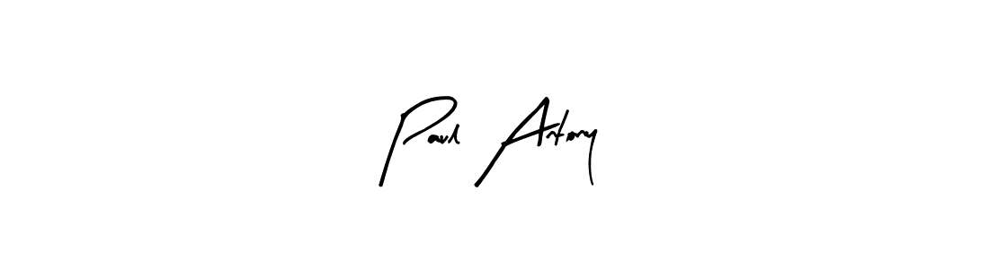 You should practise on your own different ways (Arty Signature) to write your name (Paul Antony) in signature. don't let someone else do it for you. Paul Antony signature style 8 images and pictures png