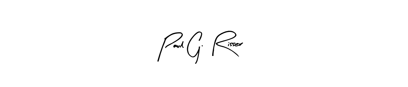 Once you've used our free online signature maker to create your best signature Arty Signature style, it's time to enjoy all of the benefits that Paul G. Risser name signing documents. Paul G. Risser signature style 8 images and pictures png
