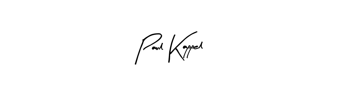 How to make Paul Kappel signature? Arty Signature is a professional autograph style. Create handwritten signature for Paul Kappel name. Paul Kappel signature style 8 images and pictures png